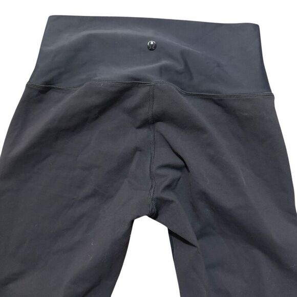 Lululemon dark gray leggings size 6 - Picture 3 of 3